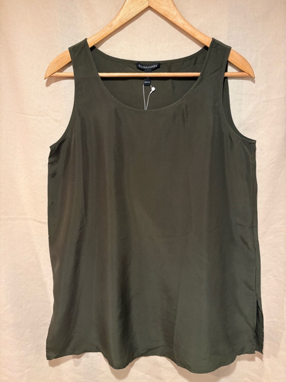 EILEEN FISHER silk top, XXS